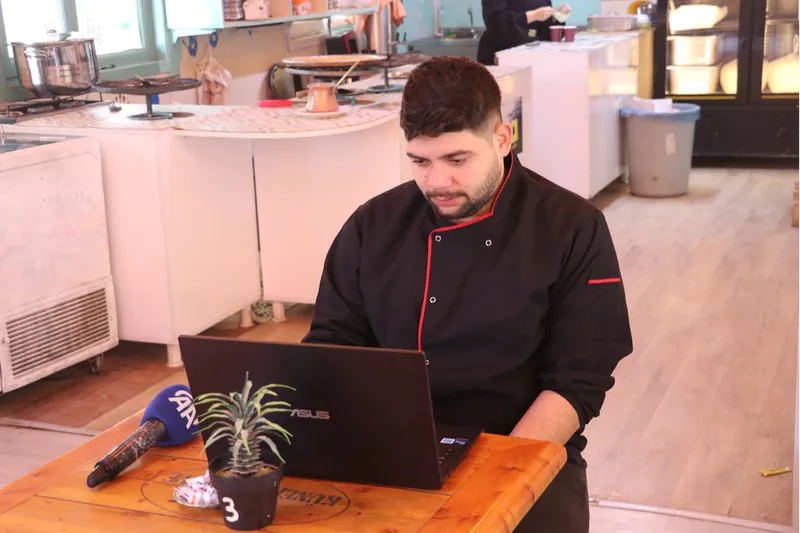 Hatay'da künefeciler, AA'nın "Yılın Kareleri" oylamasına katıldı