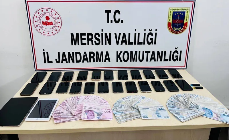 Mersin merkezli yasa dışı bahis operasyonunda 15 zanlı tutuklandı