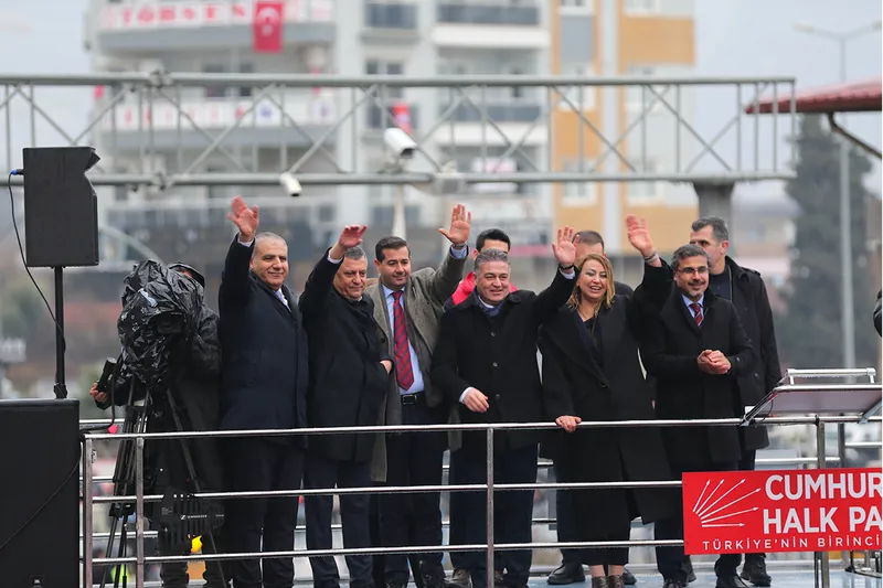 CHP Genel Başkanı Özgür Özel, partisinin Hatay mitinginde konuştu:
