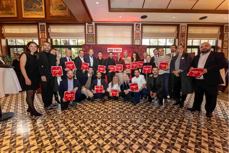 Metro Türkiye Michelin Rehberi'ne giren restoranlara plaket verdi