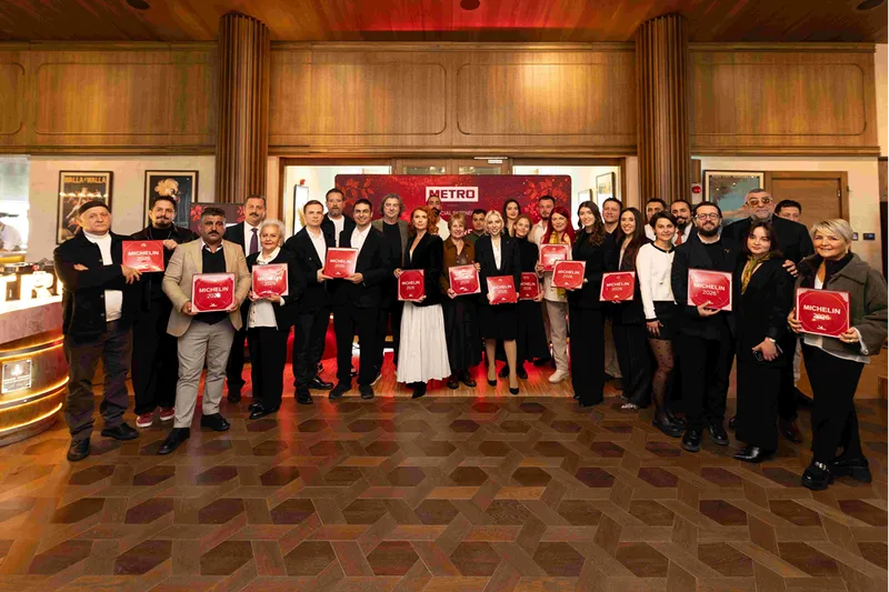 Metro Türkiye Michelin Rehberi'ne giren restoranlara plaket verdi