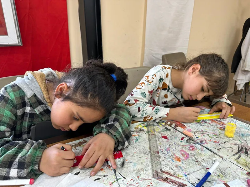 Aydınlı öğrencilerden Hatay'daki depremzede akranlarına yeni yıl mesajı