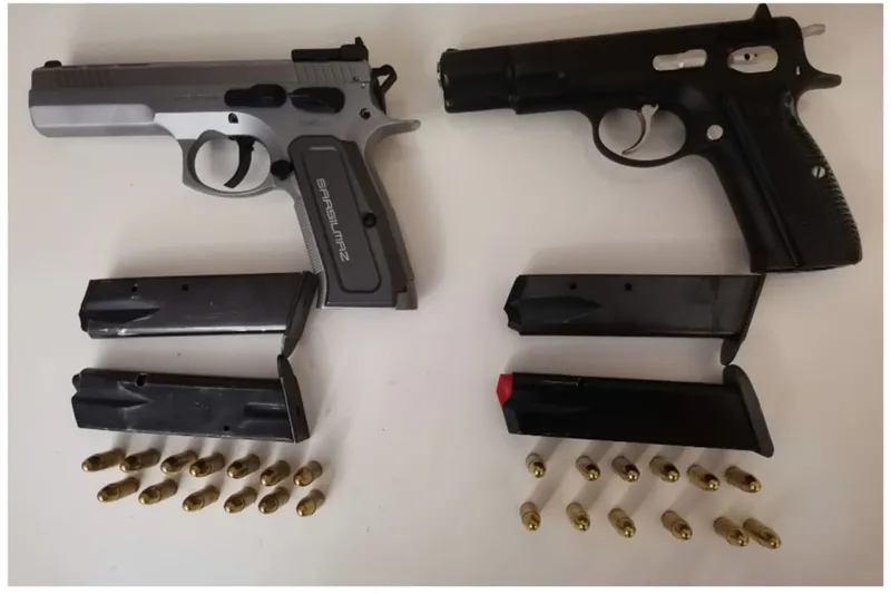 Adana'da operasyon ve denetimlerde 25 ruhsatsız silah ele geçirildi