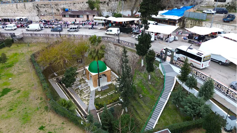 Belen ilçesindeki Gazi Abdurrahman Paşa Türbesi yeniden ihya ediliyor