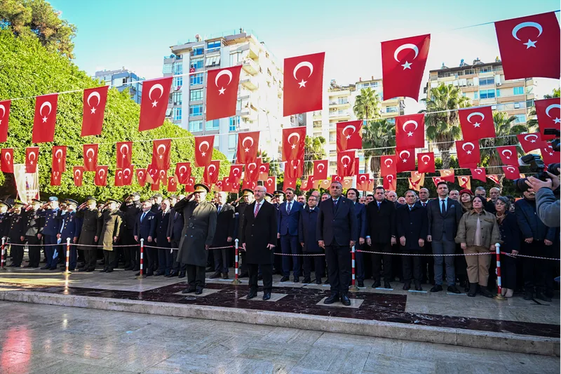 Adana'nın düşman işgalinden kurtuluşunun 104. yıl dönümü kutlandı