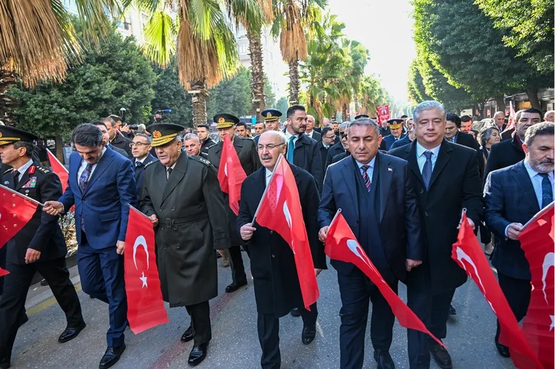 Adana'nın düşman işgalinden kurtuluşunun 104. yıl dönümü kutlandı