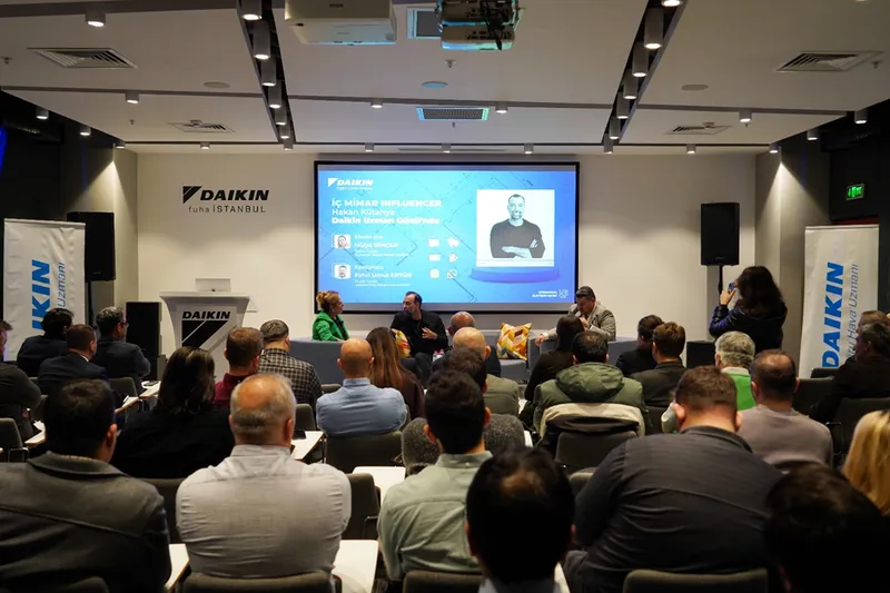 Daikin Türkiye Uzman Günü'nde sürdürülebilir mimari ele alındı