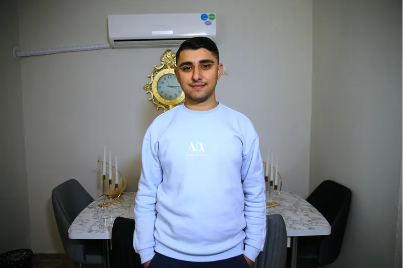 Adana'da düğünde gelin ve damada takı yerine klima hediye edildi