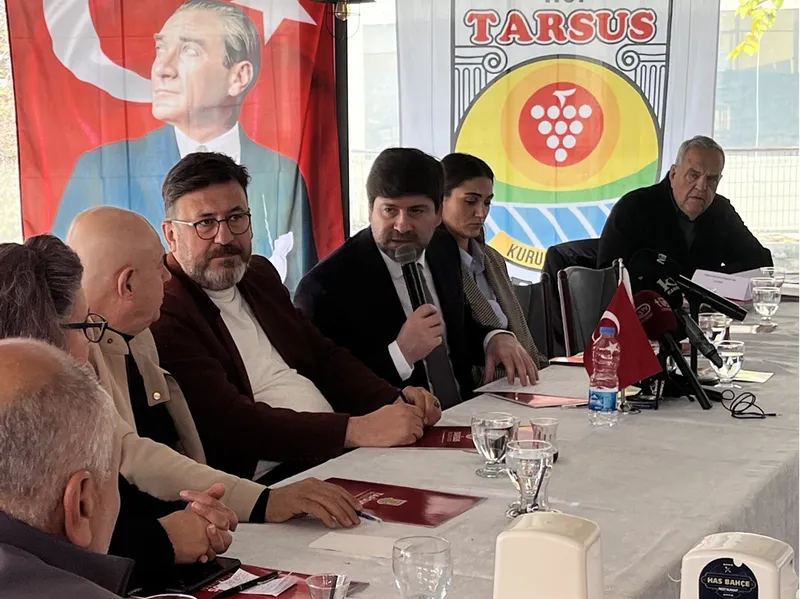 Tarsus Belediye Başkanı Ali Boltaç gazetecilerle buluştu 