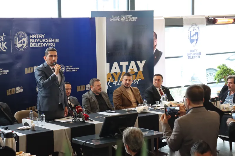 Hatay'da 10 Ocak Çalışan Gazeteciler Günü kutlandı