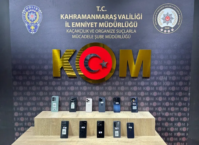 Kahramanmaraş'ta kaçakçılık operasyonunda 3 şüpheli yakalandı